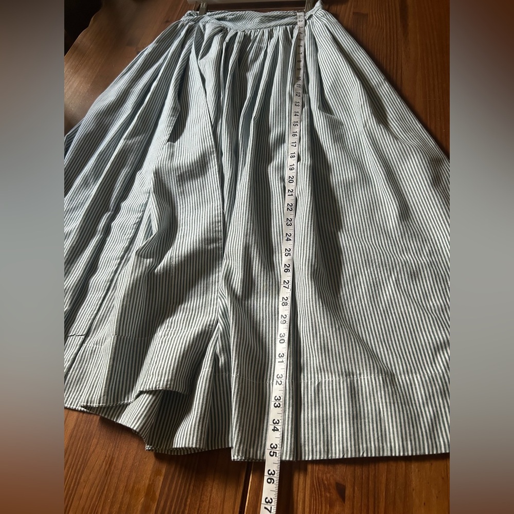 Sunday in Brooklyn Light Gray Maxi Skirt - Picture 14 of 14